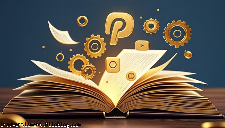 داستان برند - کتابی با نمادهای برند و روایت